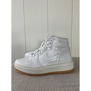 Nike Air Jordan 1 Elevate High SE Shoes Womens 10 Side Zip White New